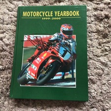 MOTORCYCLE YEARBOOK 1999 ~ 2000 Signed By. Carl Fogarty H/B 
