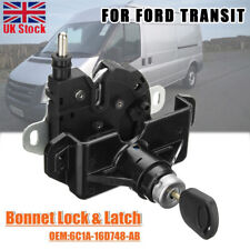 For Ford Transit MK7 2006 - 2013 12 Brand New Bonnet Lock And Latch With 2 Keys 