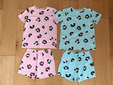 GIRLS SHORT PYJAMAS AGE 9-10 YEARS BY GEORGE ASDA