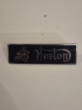 Norton Motorcycle Black Enamel