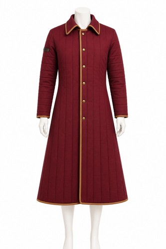 Medieval burgundy gambeson - medieval,