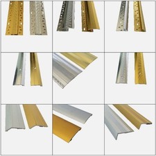 Carpet Lino Laminate Tile Metal Threshold Door Bar Cover Strip 900mm