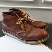 Red Wing 3139 Classic Chukka Brown Leather USA Shoes Boots Size UK 9