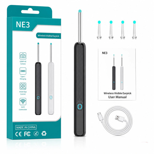 Wireless ear wax removal - wax,
