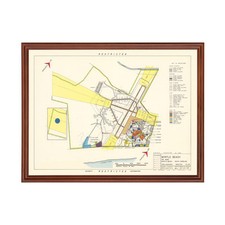 Old Map of Myrtle Beach Air