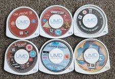 UMD Films x 6 PSP Blade 2 300 Black Hawk Down PlayStation Portable PSP ..more