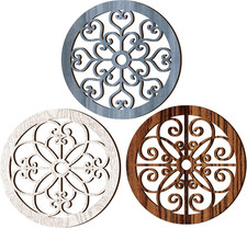 3 Pieces Thicken Rustic Wall