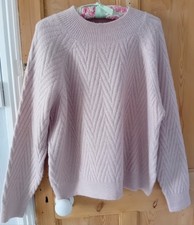Aeropostale Ladies Dusky Pink Jumper size Medium