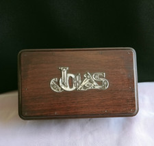 Antique Rosewood & Silver