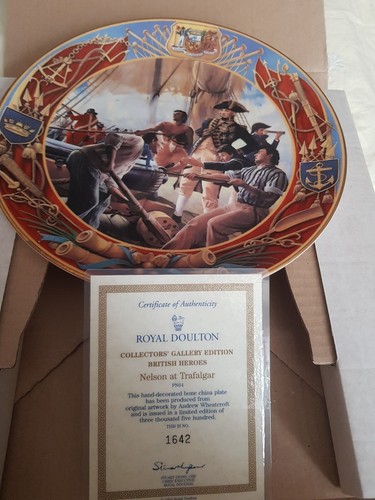 New boxed royal doulton nelson - new,