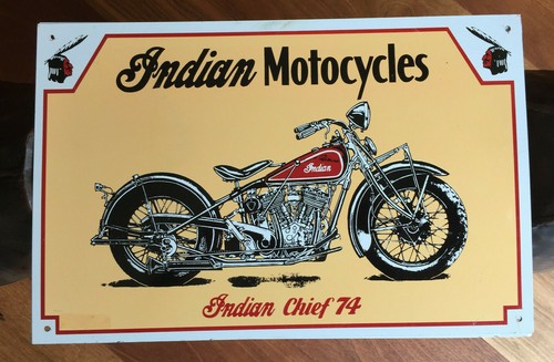 Metal plaque indian chief - plaque, ,indian