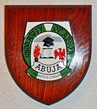 University of Abuja plaque shield crest coat of arms college