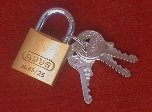 Padlock abus keys 25mm - 3, 65