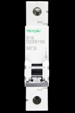 STEEPLE 16 AMP CURVE B 6kA MCB