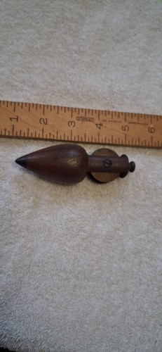 Stanley brass plumb bob - no., 2