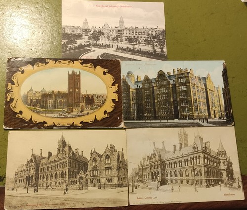 Set vintage old postcards - vintage,