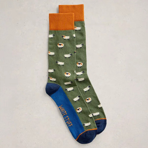 White stuff mens - socks, sheep