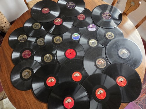 Shellac 78s collection - shellac,