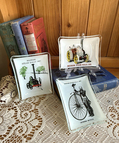 Vintage glass trinket - glass,