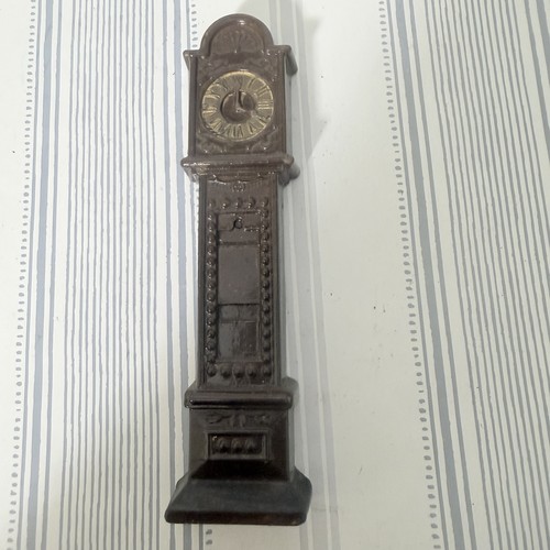 Metal grandfather clock - metal,