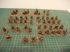 Painted 28mm WW2 Bolt Action British commandos 1000 points Army miniatures