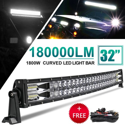 32inch curved 1800w led light - curved,