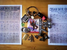  Cigar Box Guitar Parts kit. 3 String Guitar Parts Kit. 