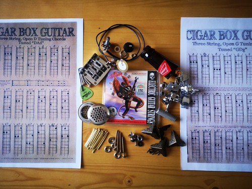 Cigar box guitar - , kit.