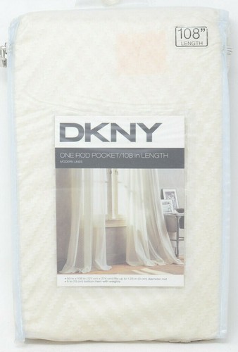 Dkny modern lines rod pocket - lines,