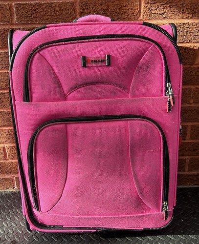 Delsey large wheeled black - delsey,