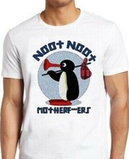 Pingu Noot Noot Motherfu***rs T-Shirt Funny Vintage Cool Gift Tee Cartoon