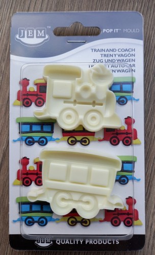 Train pop mould set cake - train, it