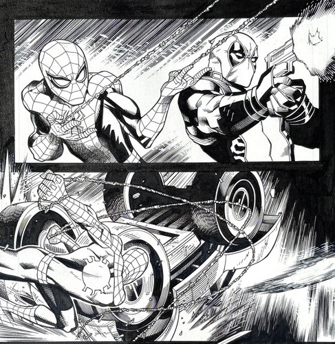 Spider man deadpool 10 p - spider-man, /