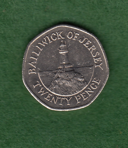 Jersey 1983 twenty pence - twenty,