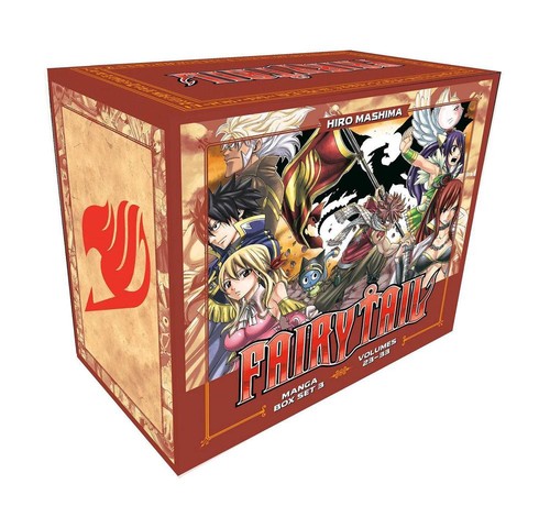 Fairy tail manga box set - fairy,