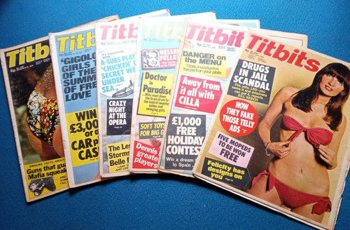 Titbits magazine 1975 - magazine,