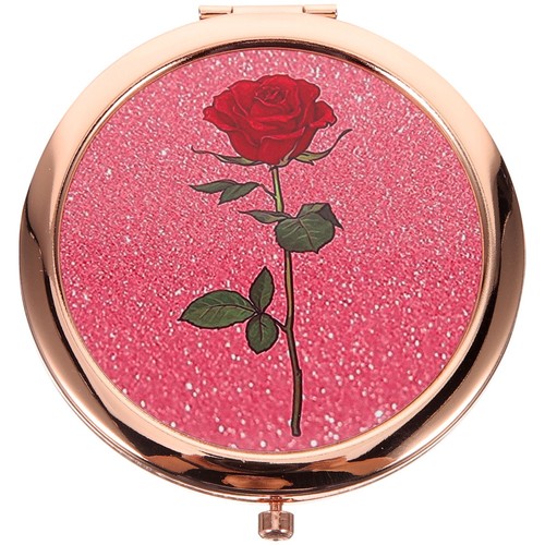 Aluminum small compact makeup - compact,