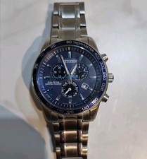 Citizen Men’s Eco-Drive Alarm Perpetual Calendar Stainless Steel NOT WORKING