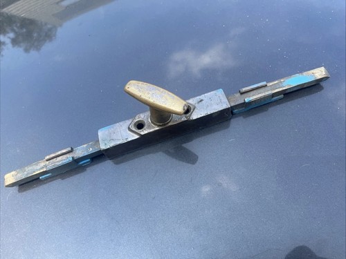 Vintage police cell hatch lock - police,