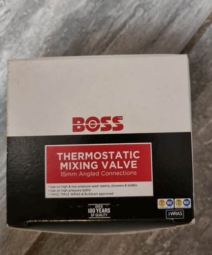 Boss 15mm thermostatic - 15mm, mixing