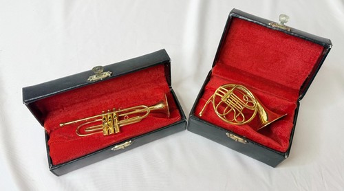 Mini brass french horn - mini,