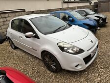 BREAKING Renault Clio 1.2 TCE White Full Red Leather Interior Salvage 66k