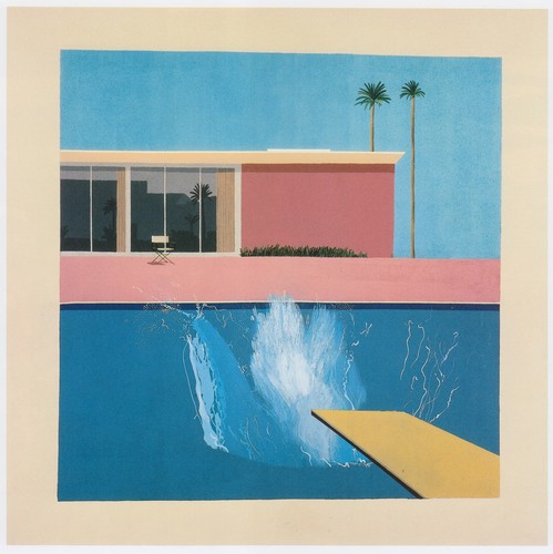 Bigger splash david hockney - a,