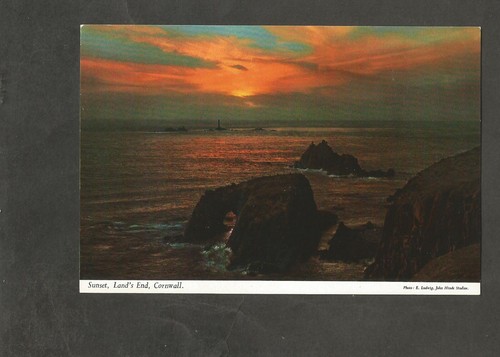 Postcard cornwall lands - cornwall, end