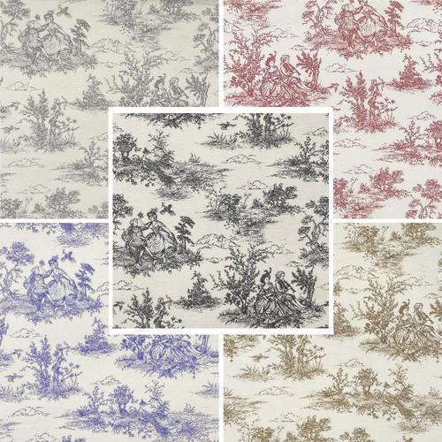 Cotton rich linen look fabric - rich,