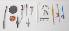 BUNDLE TMNT MUTANT NINJA TURTLE SPARE WEAPONS SWORD STAFF ACCESSORIES FOR FIGURE