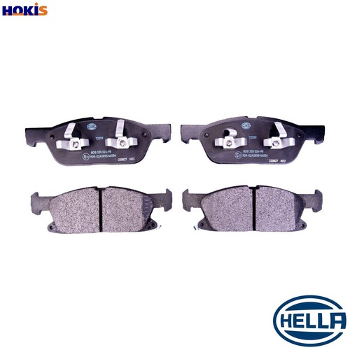 Brake pad set disc - brake, 8db