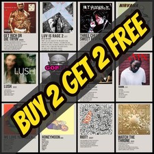 Rock Band Music Album Cover