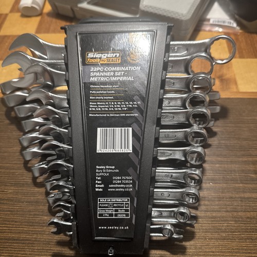Siegen combination spanner set - spanner,