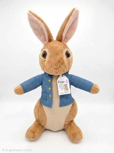 Peter rabbit plush soft toy - peter,